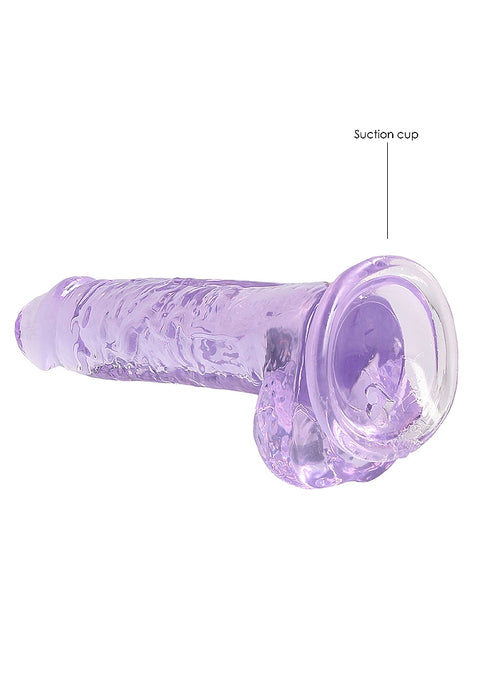 Realrock 7" Purple Dildo with Balls
