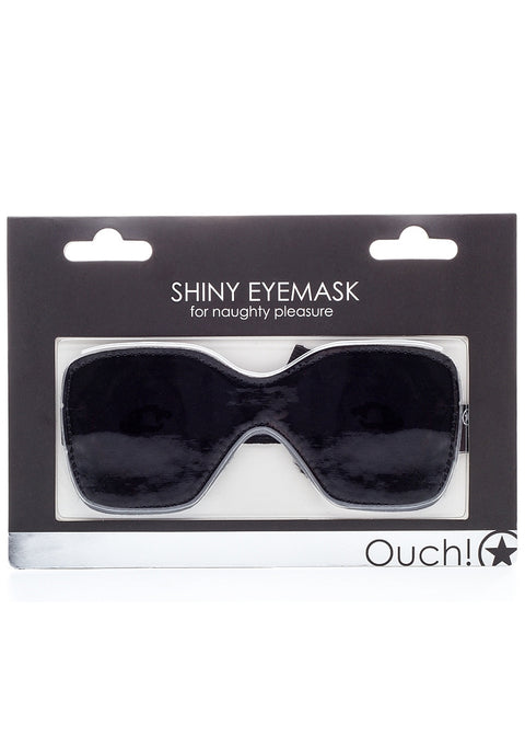 Ouch Shiny Eyemask Black