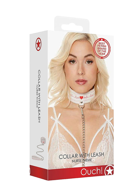 Ouch Nurse Collar with Leash