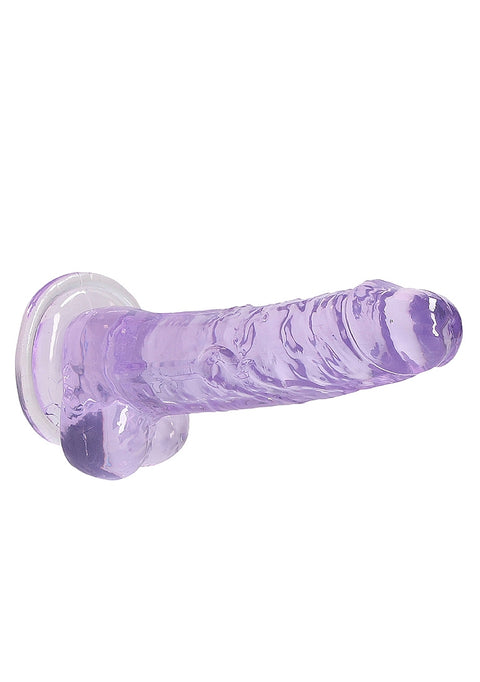 Realrock 7" Purple Dildo with Balls