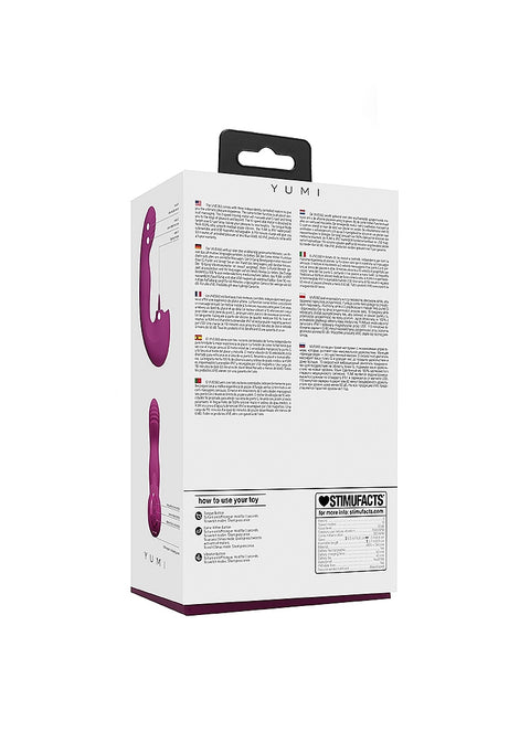 Vive Yumi Triple Motor G-Spot Finger Motion Vibrator - Pink