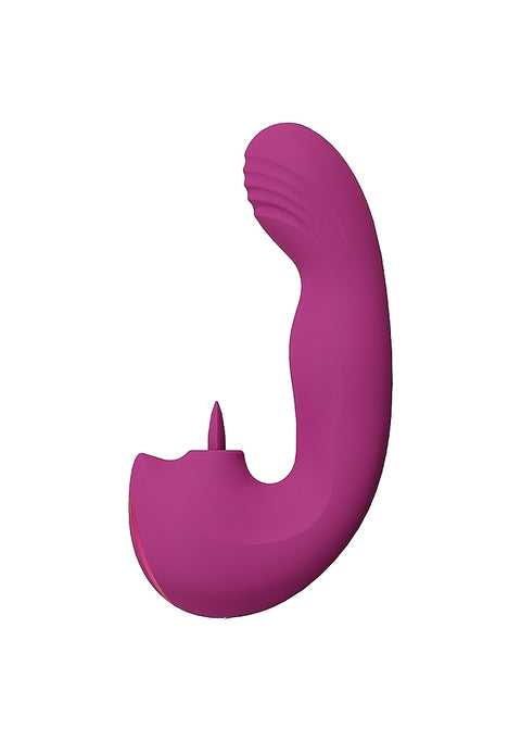 Vive Yumi Triple Motor G-Spot Finger Motion Vibrator - Pink