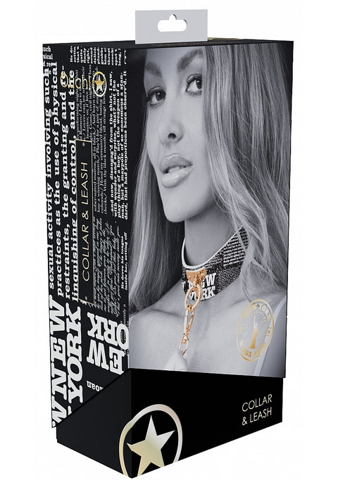 Ouch New York Collar and Leash