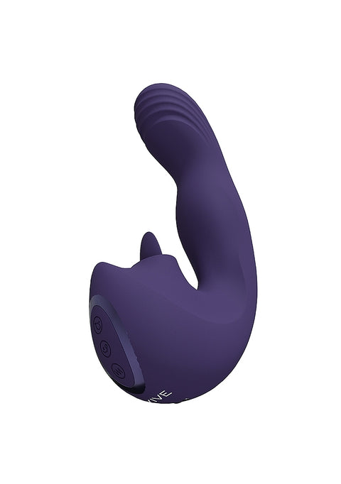 Vive Yumi Triple Motor G-Spot Finger Motion Vibrator - Purple