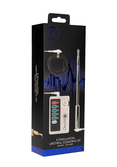 E-stimulation Urethral sounding set LRG