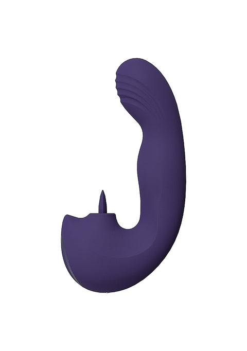 Vive Yumi Triple Motor G-Spot Finger Motion Vibrator - Purple