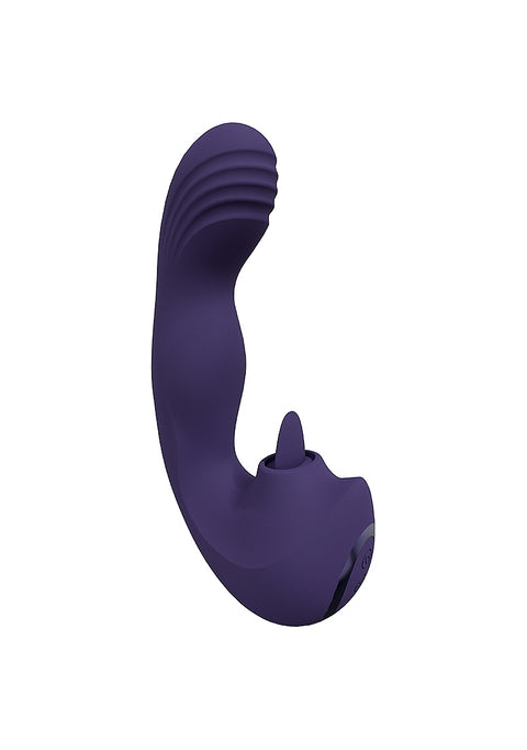 Vive Yumi Triple Motor G-Spot Finger Motion Vibrator - Purple