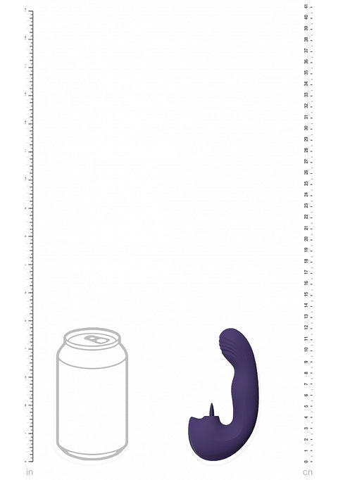 Vive Yumi Triple Motor G-Spot Finger Motion Vibrator - Purple