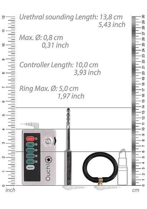 E-Stimulation Urethral Sounding set sml