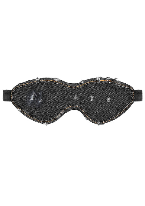 Ouch Denim Eye Mask Black