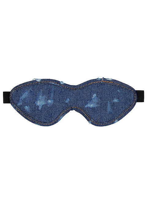 Ouch Denim Eye Mask Blue