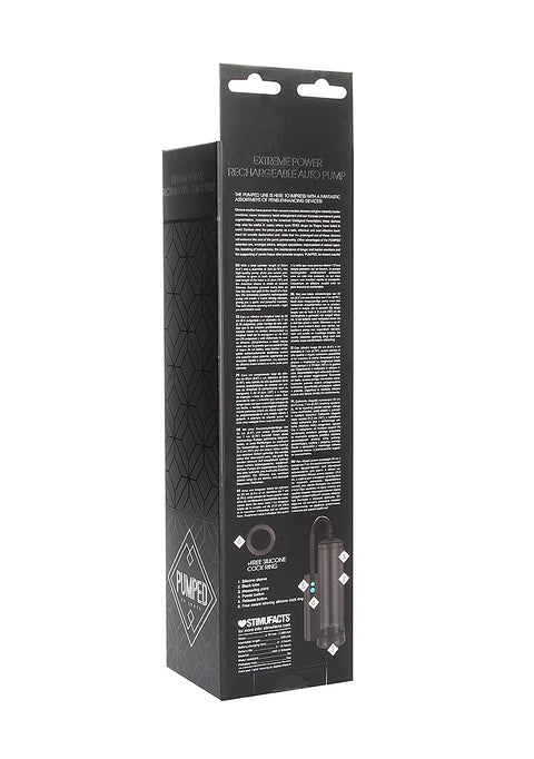 Pumped Extreme Power Rechargeable Auto Pump - Black