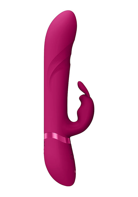 Vive Nari Vibrating and Rotating Wiggle G-Spot Rabbit - Pink