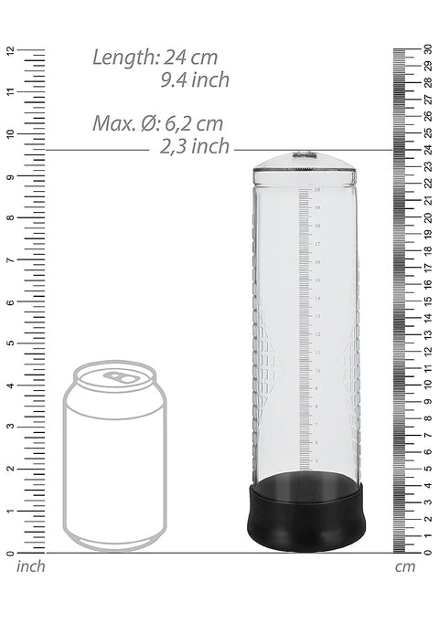 Pumped Extreme Power Rechargeable Auto Pump - Transparent