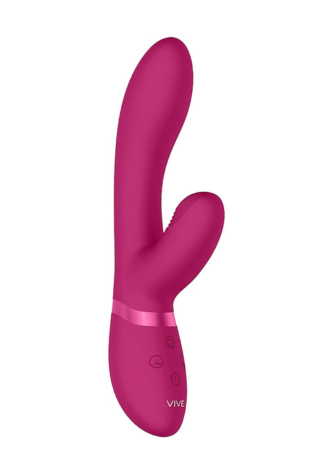 Vive Kyra Pulse-Wave Clitoral Rabbit Vibrator - Pink