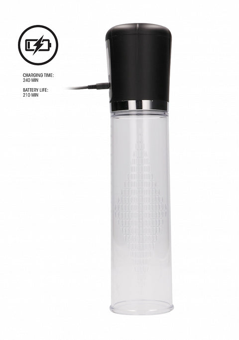 Pumped Premium Rechargeable Automatic LCD Penis Pump