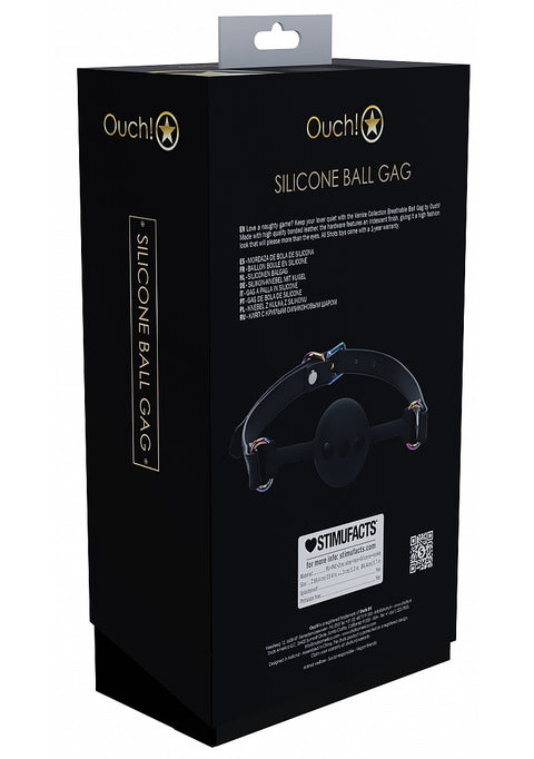 Ouch Venice Silicone Ball Gag