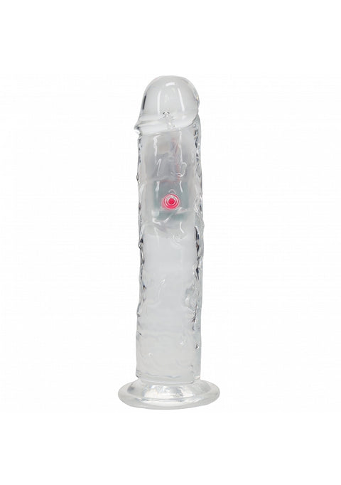 Shots RealRock 8" Cock/Dildo without Balls Remote Control LED
