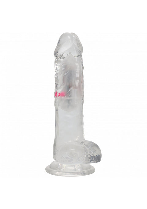 Shots Realrock 7" Cock/Dildo with Balls Remote Control