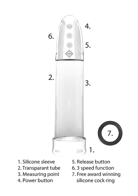 Pumped Automatic Rechargeable Luv Pump - White