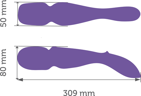 We Vibe Wand App Controlled Wand Massager Purple