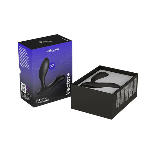 We Vibe Vector + Prostate Massager Black