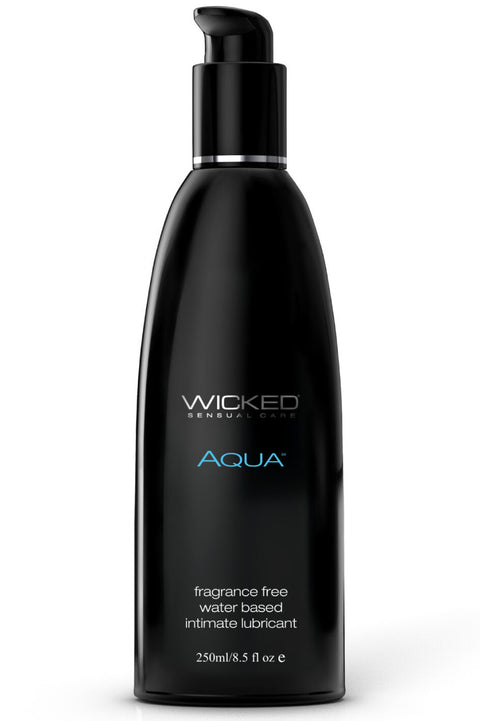 Wicked Aqua Water Based Unscented Lube 250ml