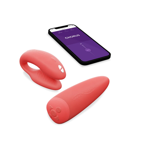 We Vibe Chorus Couples Vibrator Coral