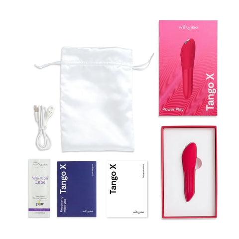 We Vibe Tango X Lipstick Rechargeable Bullet Vibrator Red