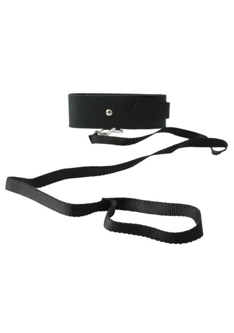 S&M Black Leash and Collar