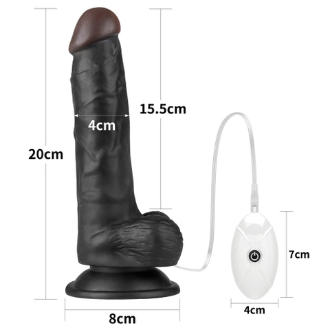 Lovetoy Ingen 7" Vibrating Strap on Set - LV715125