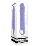 Purple fantasy product with packaging on a white background