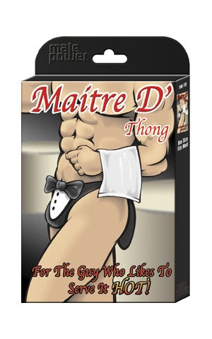 Male Power Maitre D Thong - PAK704