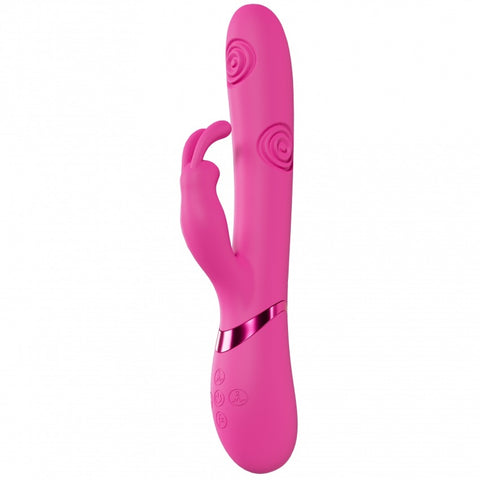 Vive Mimi Triple Motor G-Spot Tapping Rabbit Vibrator Pink
