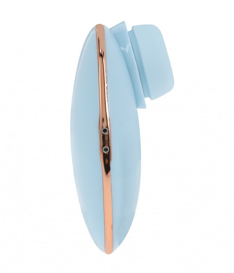 Loveline Dreamsicle 2-in-1 Tapping & Clitoral Air Pulse Vibe Blue