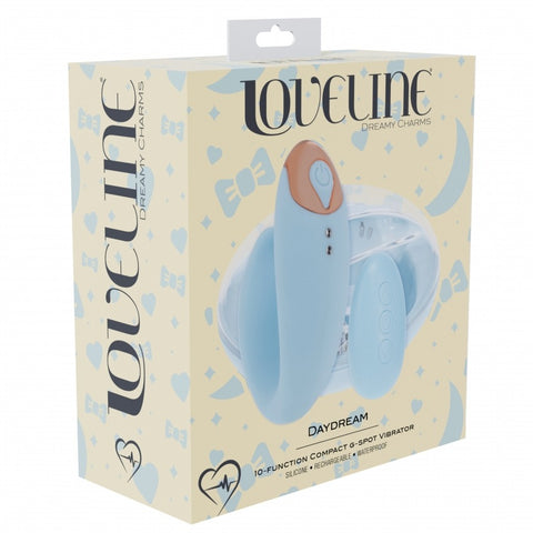 Loveline Daydream C-Shaped Clitoral & G-Spot Vibe Blue