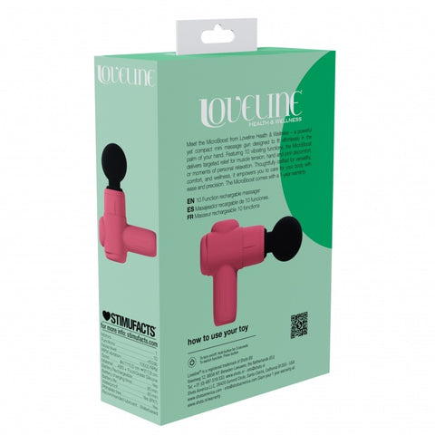 Loveline Microboost Massager Pink