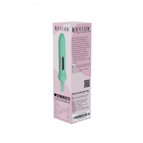 Loveline Harmony Loop Bullet Vibe Green