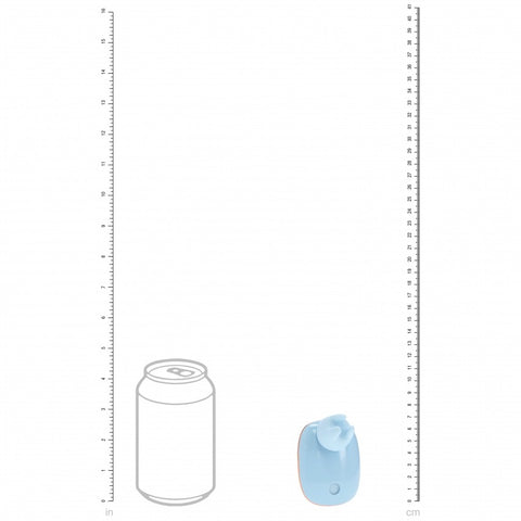 Loveline Dreamsicle 2-in-1 Tapping & Clitoral Air Pulse Vibe Blue