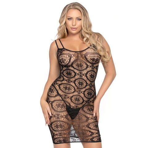 Leg Ave Daisy Mini Dress 86961 Black OS