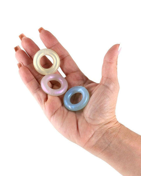 Fantasia Stamina Rings Multicolour Set of 3 Sizes