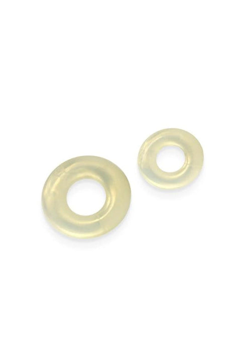 Fantasia Double Stack Rings Amber Set of 2 Sizes