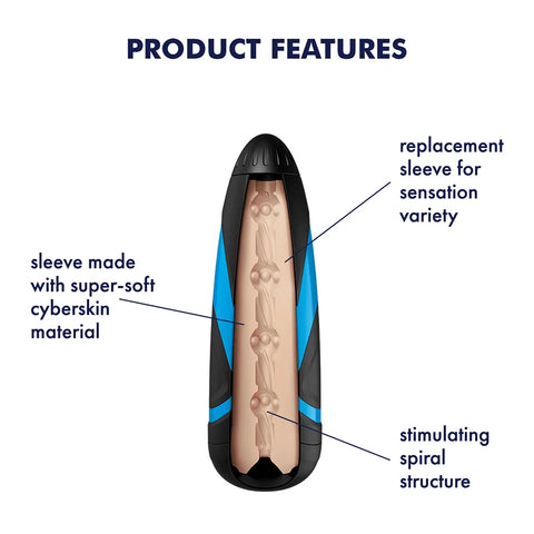 Satisfyer Sleeve Pressure Spiral