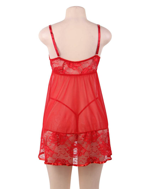 Oh Yeah Chemise Red R80158-3P XL