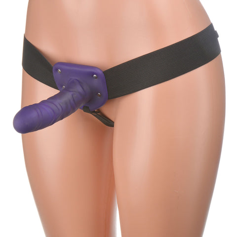 Adam & Eve Universal Vibrating Hollow Strap On