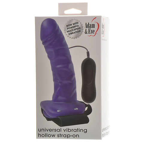 Adam & Eve Universal Vibrating Hollow Strap On