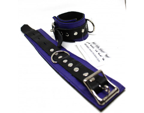 Kinkx Soft Cuffs 12 Ankle Cuffs Purple