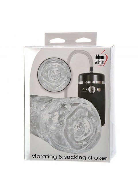 Adam & Eve Vibrating and Sucking Stroker