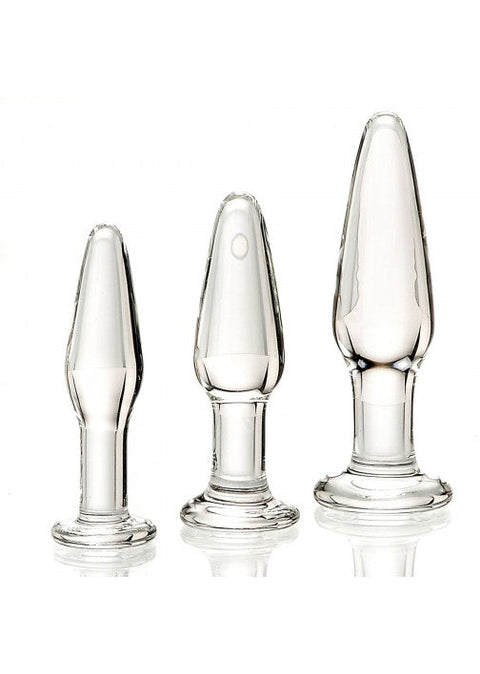 Adam & Eve Glass Anal Training Trio