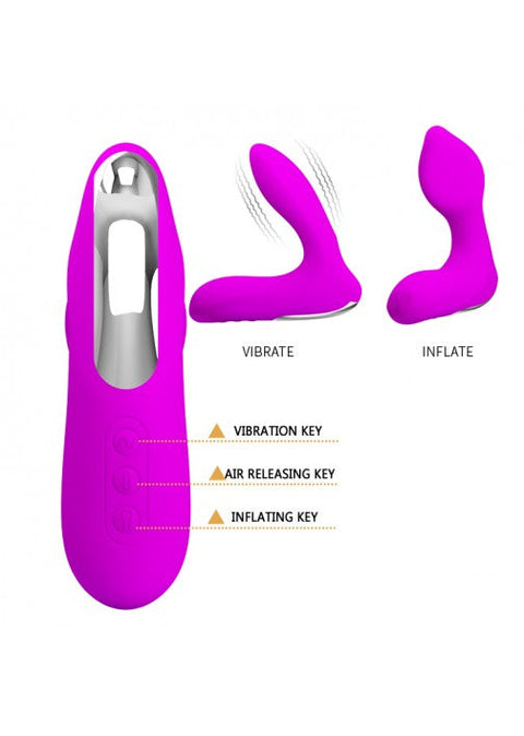 Pretty Love Leonard Inflate Prostate Massager